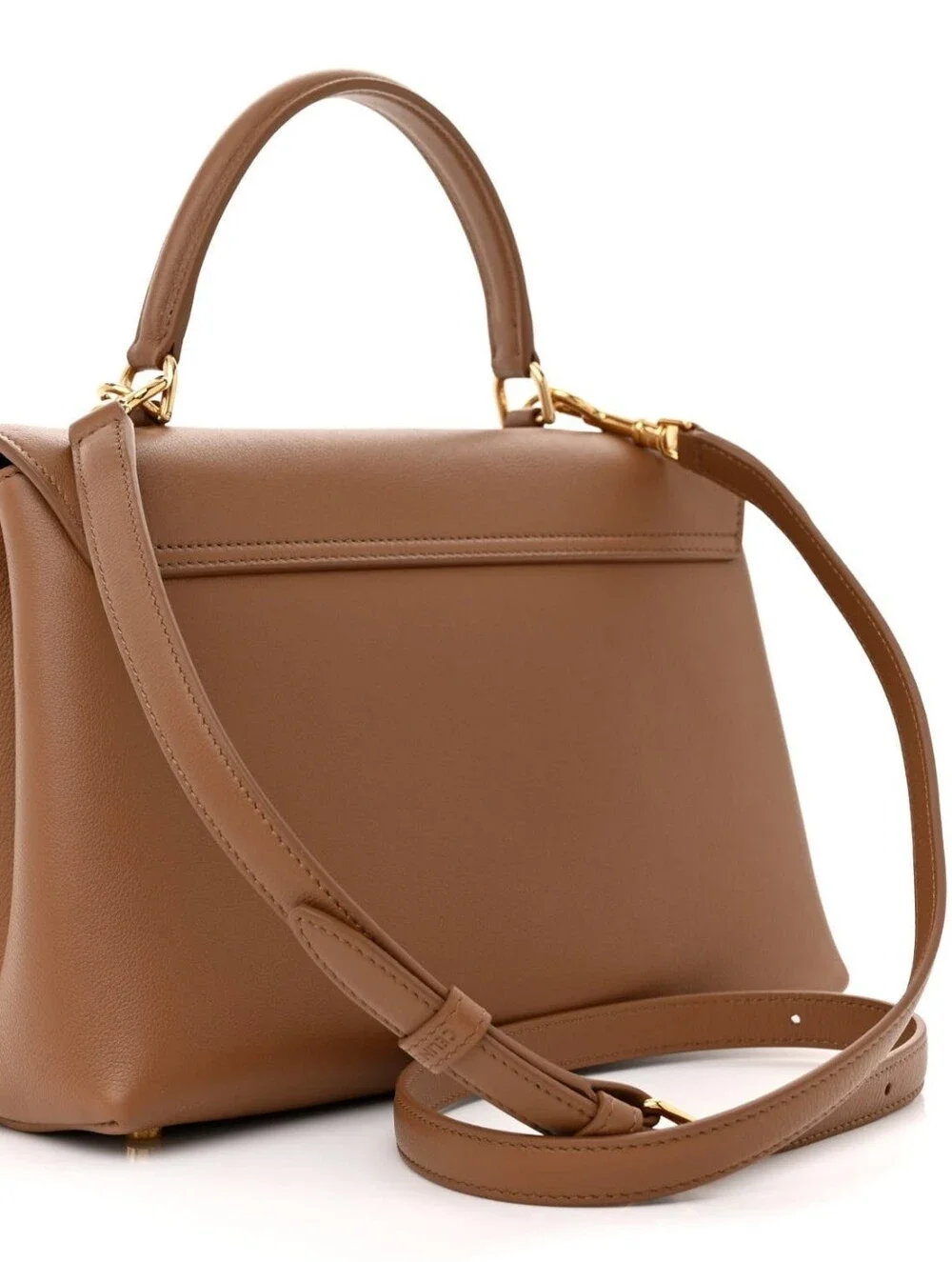 New!!! Celine Supple Calfskin Medium Nino Bronze Authenticated BROWN Tan - Picture 10 of 16